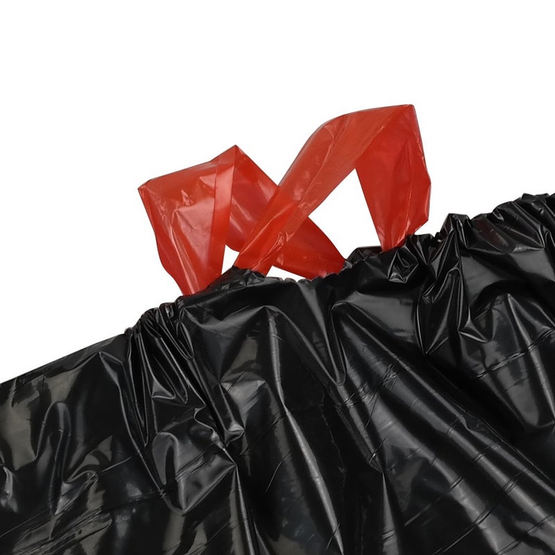 Teyyvn 1.2 Gallon Small Drawstring Trash Bags, Black, 108 Counts - Image 2
